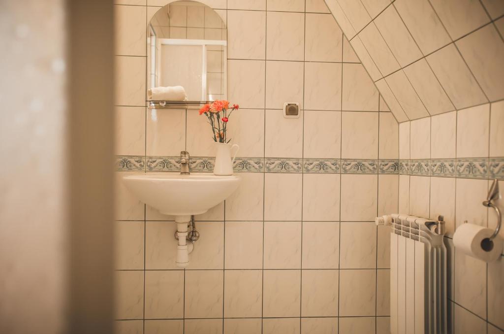 Kúpeľňa v ubytovaní Pokoje gościnne Gobo