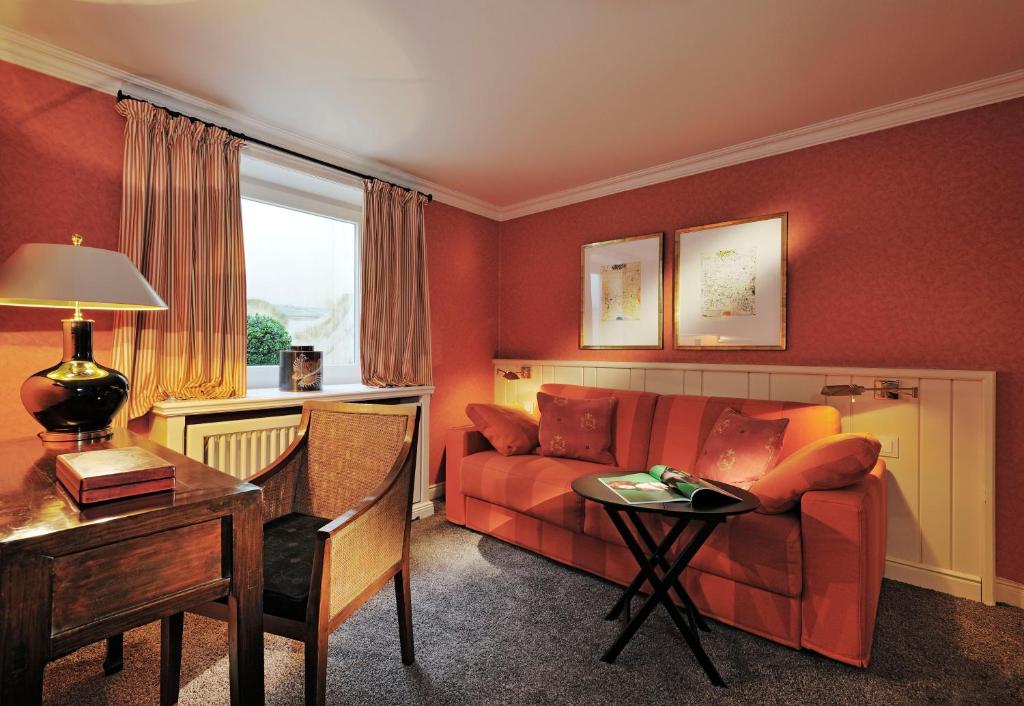 Posezení v ubytování Hotel Village