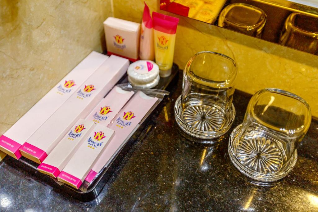 Nápoje v ubytování Huong Sen Hotel