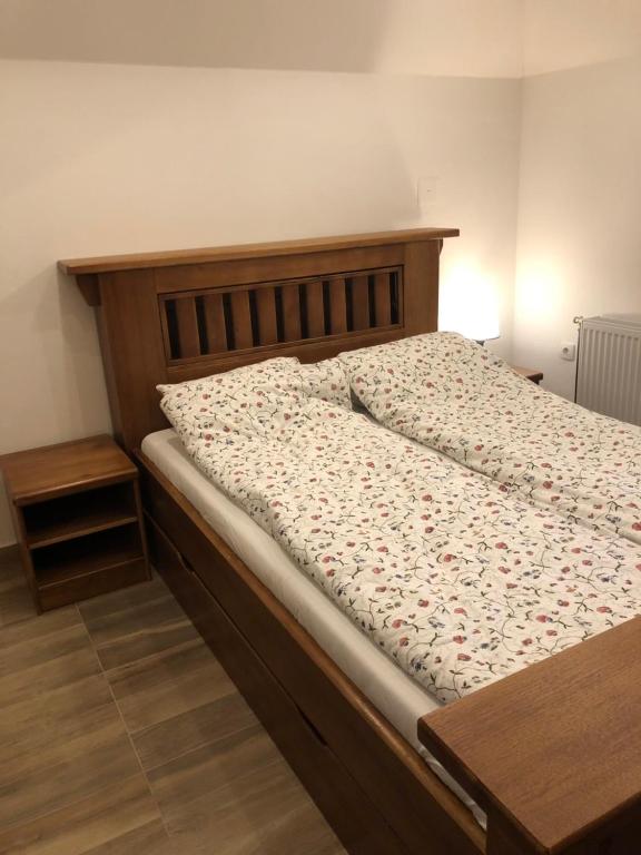 Postel nebo postele na pokoji v ubytování Vila ANA