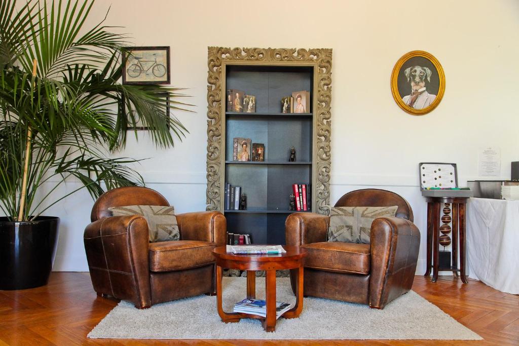 Гостиная зона в Hôtel La Villa Cap d’Antibes