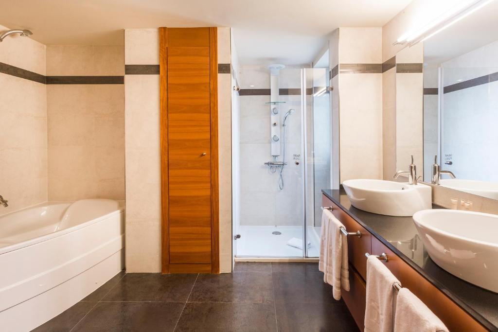 Koupelna v ubytování Majestic Hotel & Spa Barcelona GL
