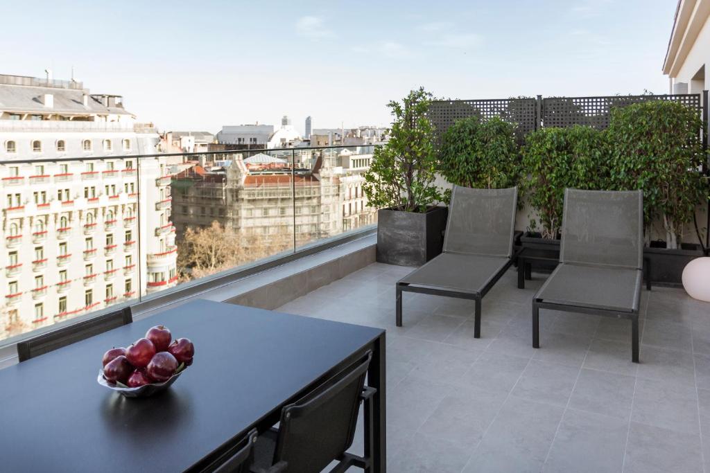 Balkón nebo terasa v ubytování Majestic Hotel & Spa Barcelona GL