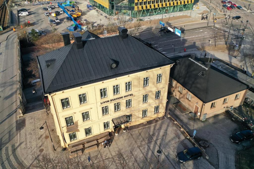 Budova, kde se hotel nachází