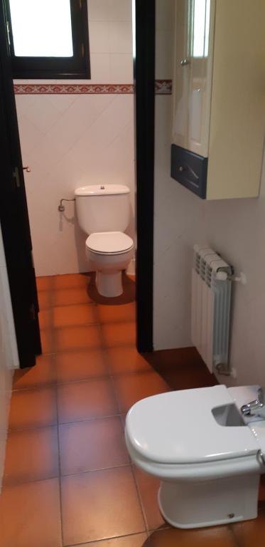 Koupelna v ubytování Hotel Rural El Pagadín