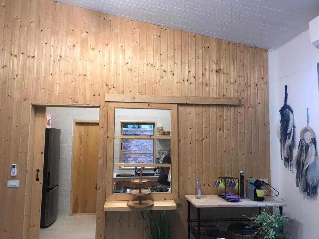Kuchyň nebo kuchyňský kout v ubytování P.O.E Posh Homestay