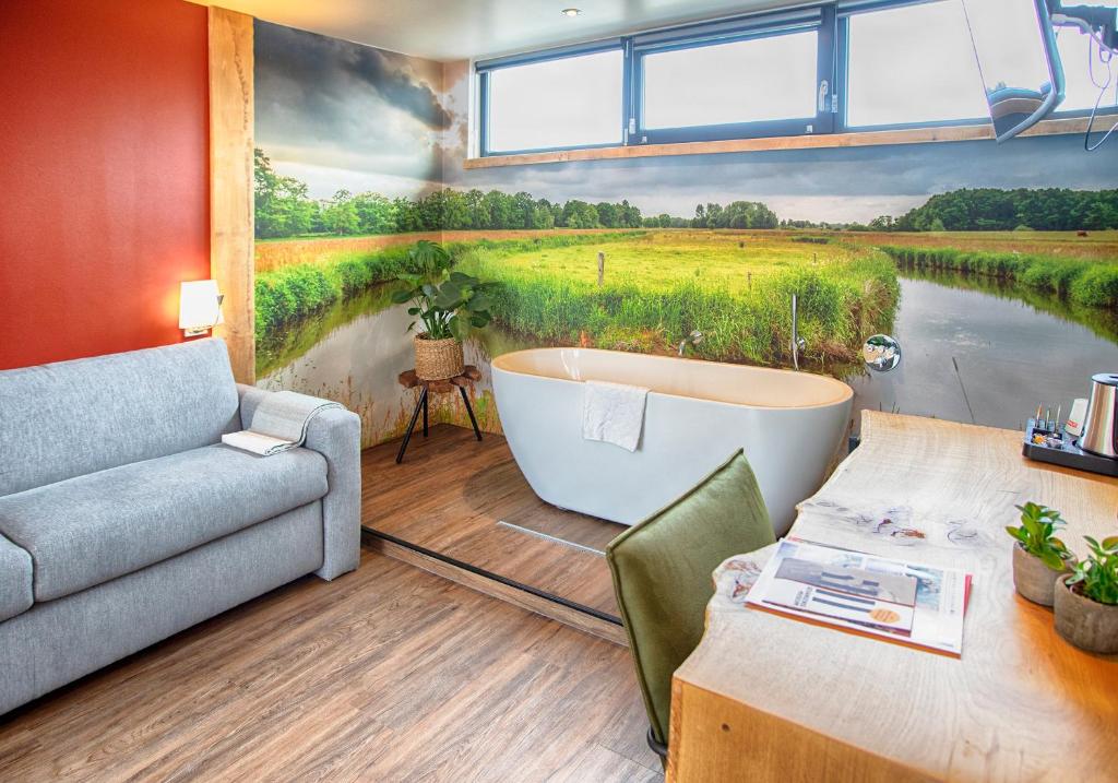 Posezení v ubytování Boutique Hotel, Restaurant & Wellness Westerburcht