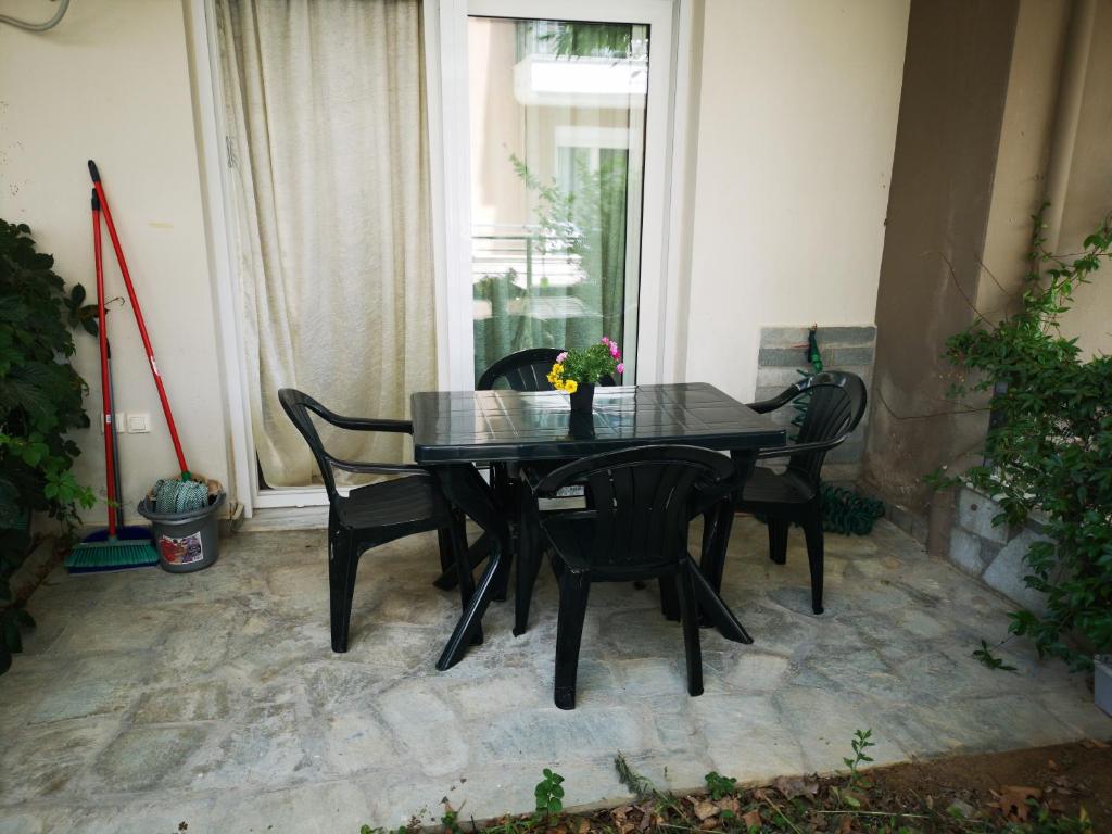 Patio nebo venkovní prostory v ubytování Apartment Oazis