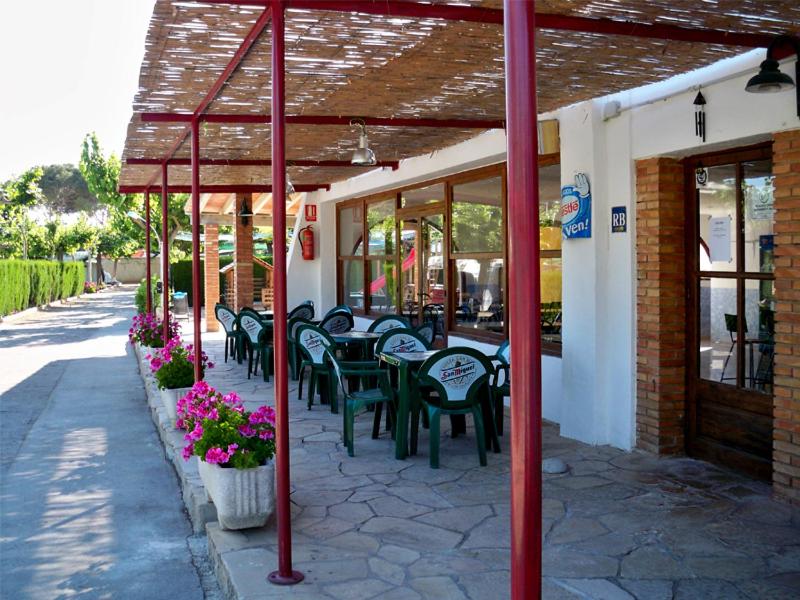 Restaurace v ubytování Camping Clarà