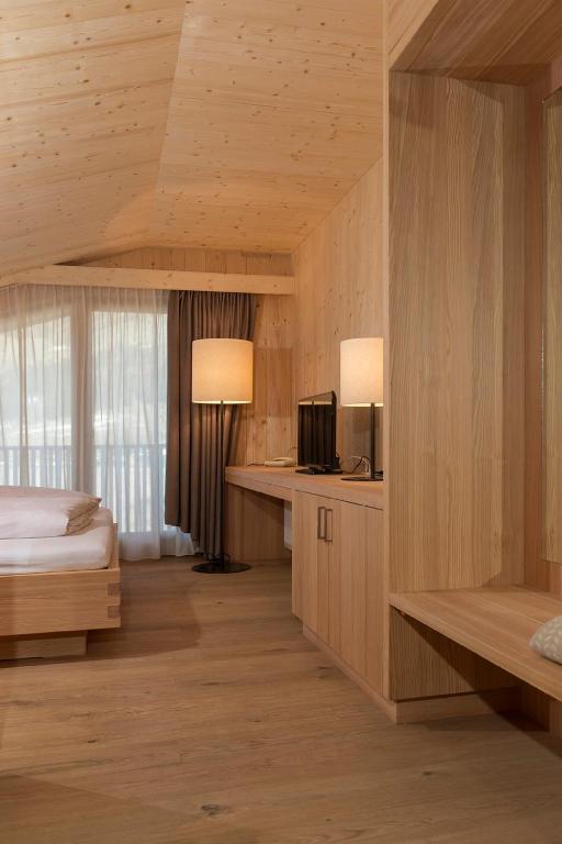 Postel nebo postele na pokoji v ubytování Hotel Schoenblick