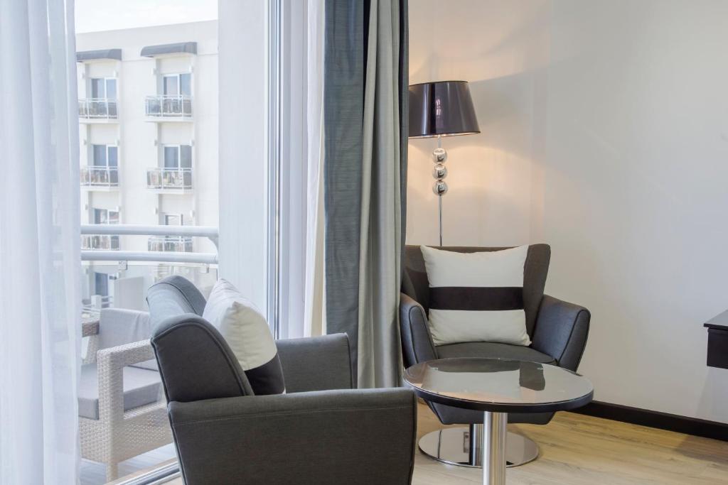 Posezení v ubytování Amaryllis Hotel Blantyre