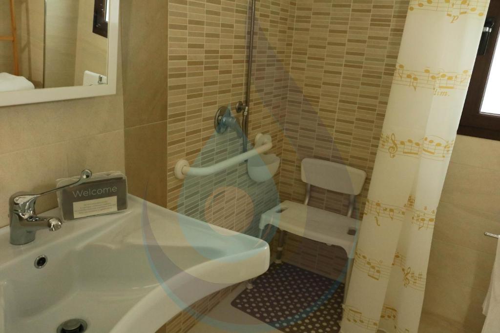 A bathroom at Acqua e Sale Avola