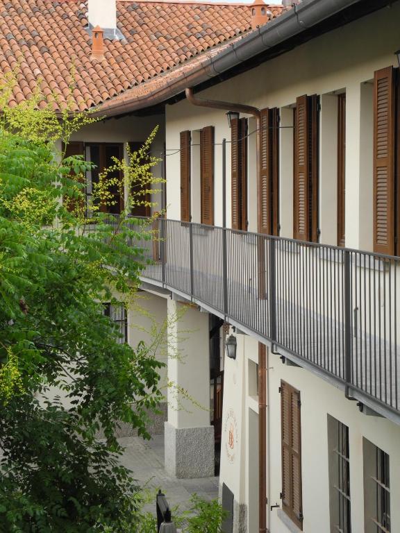 Balkón nebo terasa v ubytování Borromeo Rooms Bed & Living