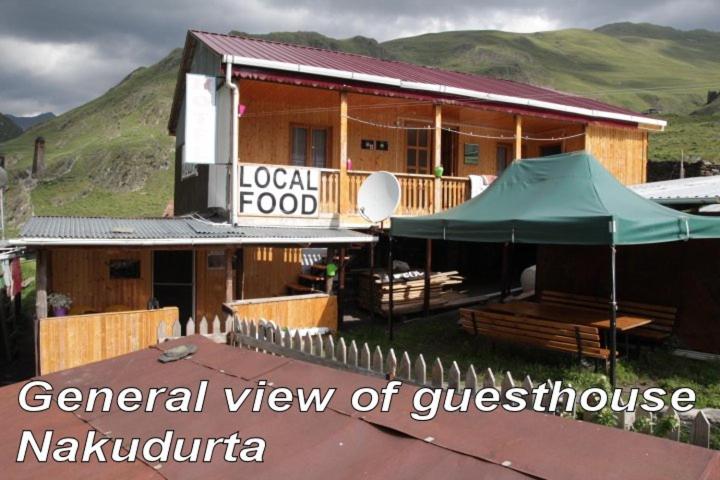 Dart'loにあるGuesthouse Nakudurtaの山の中のゲストハウスの一般的な景色