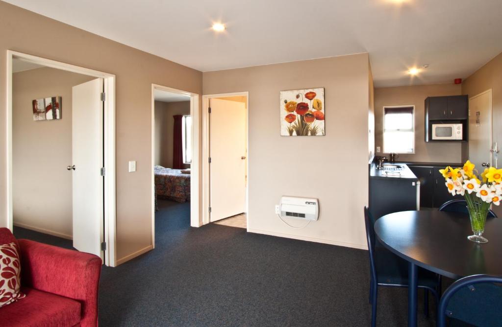 Posezení v ubytování Phoenix Motels