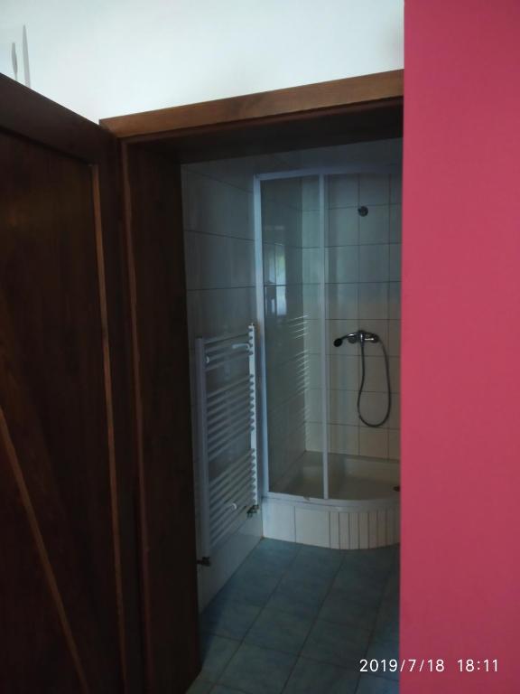 Koupelna v ubytování Apartments Cederika