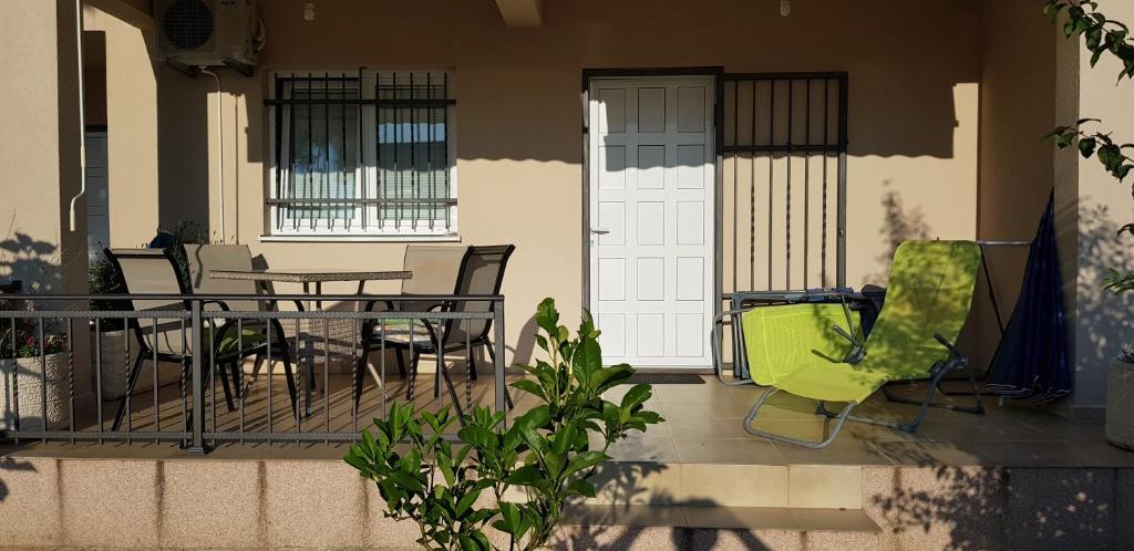 Balkón nebo terasa v ubytování Apartments Kli Kli