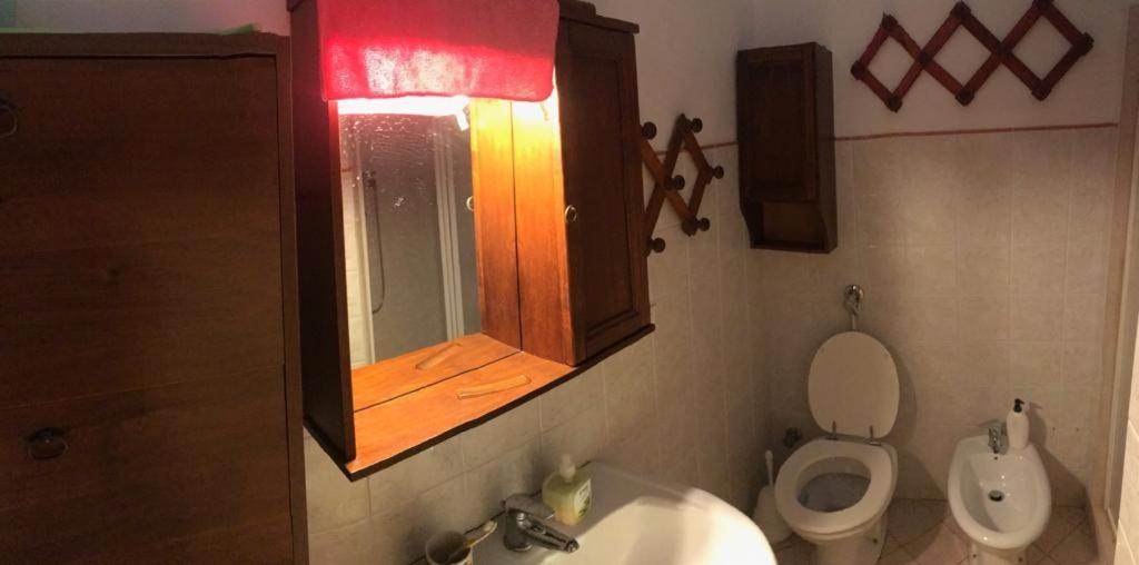 Koupelna v ubytování Casa delle Fate