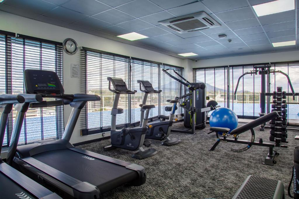 Fitness centrum a/nebo fitness zařízení v ubytování Amaryllis Hotel Blantyre