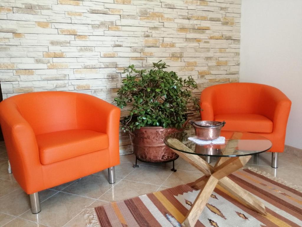 Posezení v ubytování B&B La casa di Loretta