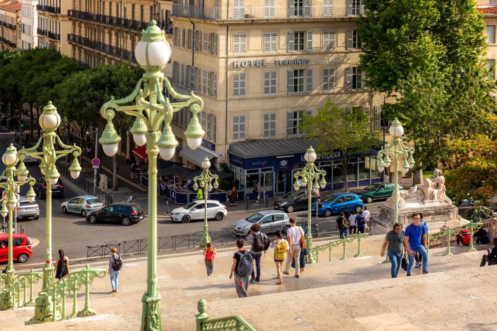 Hotel Terminus Saint-Charles - Resim 5