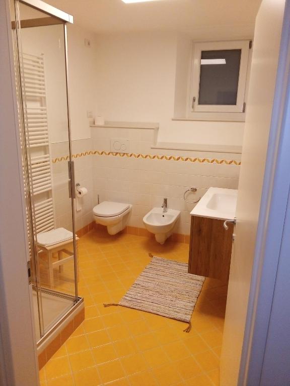 Koupelna v ubytování B&B La casa di Loretta