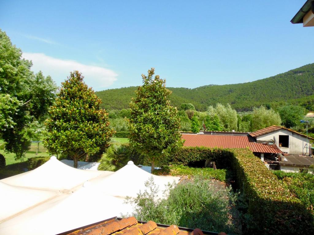 Nespecifikovaný výhled na hory nebo výhled na hory při pohledu z bed and breakfast