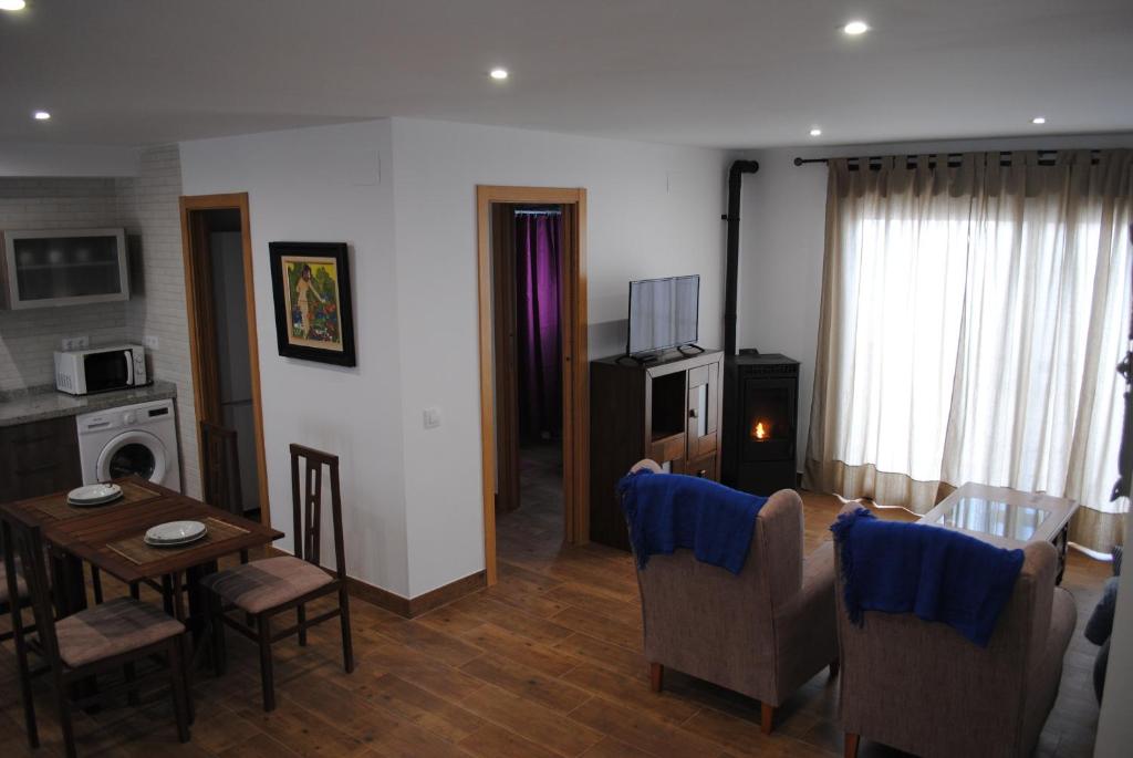 TV a/nebo společenská místnost v ubytování Casa Isabel