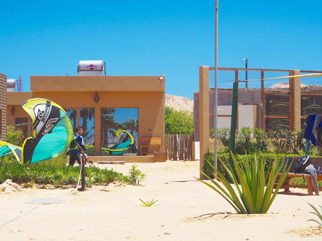 Zona de juegos infantil en Dakhla Camp