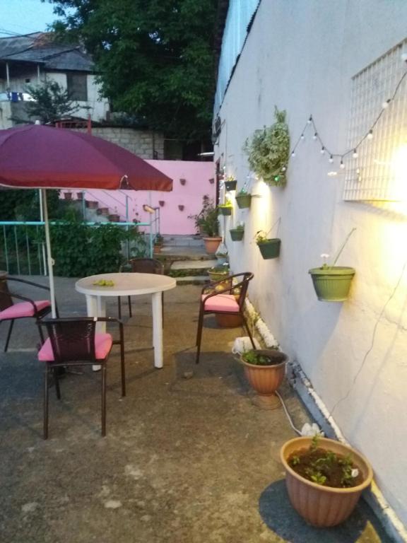 Balkón nebo terasa v ubytování Sweet Home