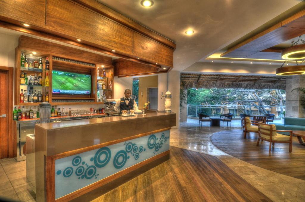 TV o dispositivi per l'intrattenimento presso Viva Dominicus Palace by Wyndham, A Trademark All Inclusive