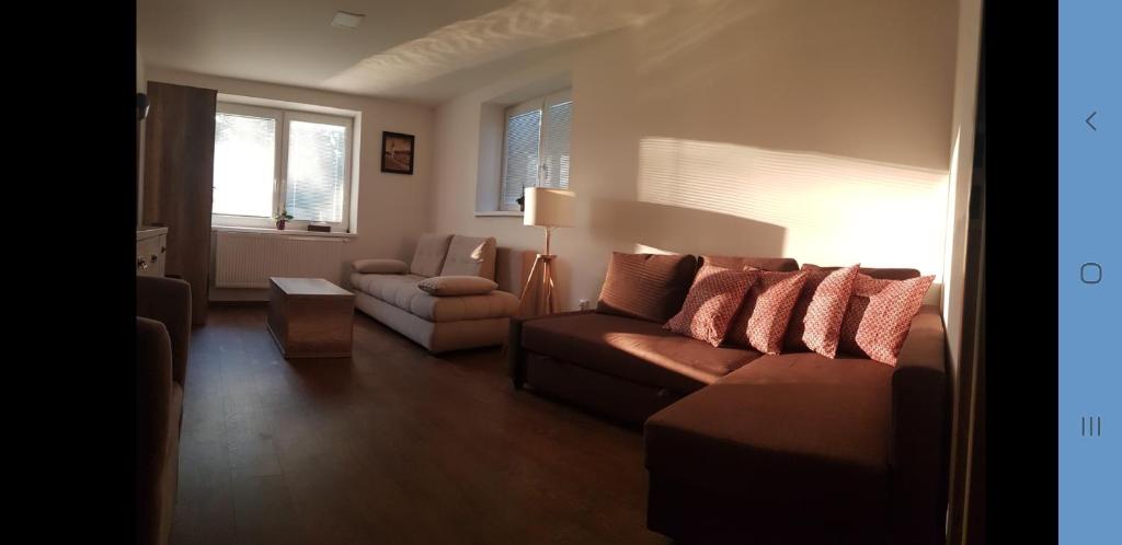 Posezení v ubytování VIP Apartmány Žabník