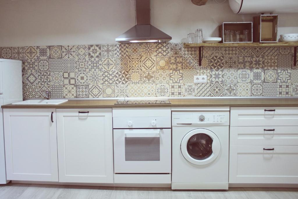 Una cocina o zona de cocina en Casa Rural Teresa
