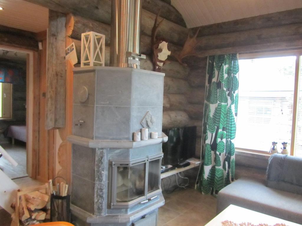 Posezení v ubytování Rukakaiku Cottages