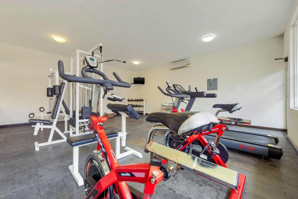 Fitness centrum a/nebo fitness zařízení v ubytování Comfort Inn Monterrey Norte