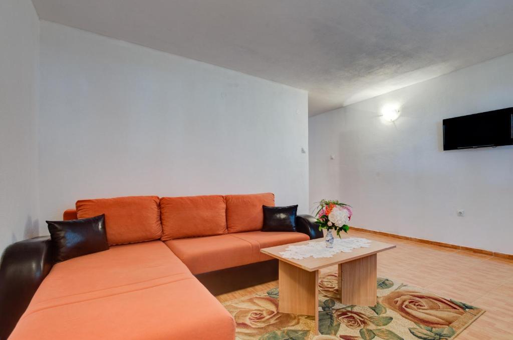 Posezení v ubytování Apartments Radost