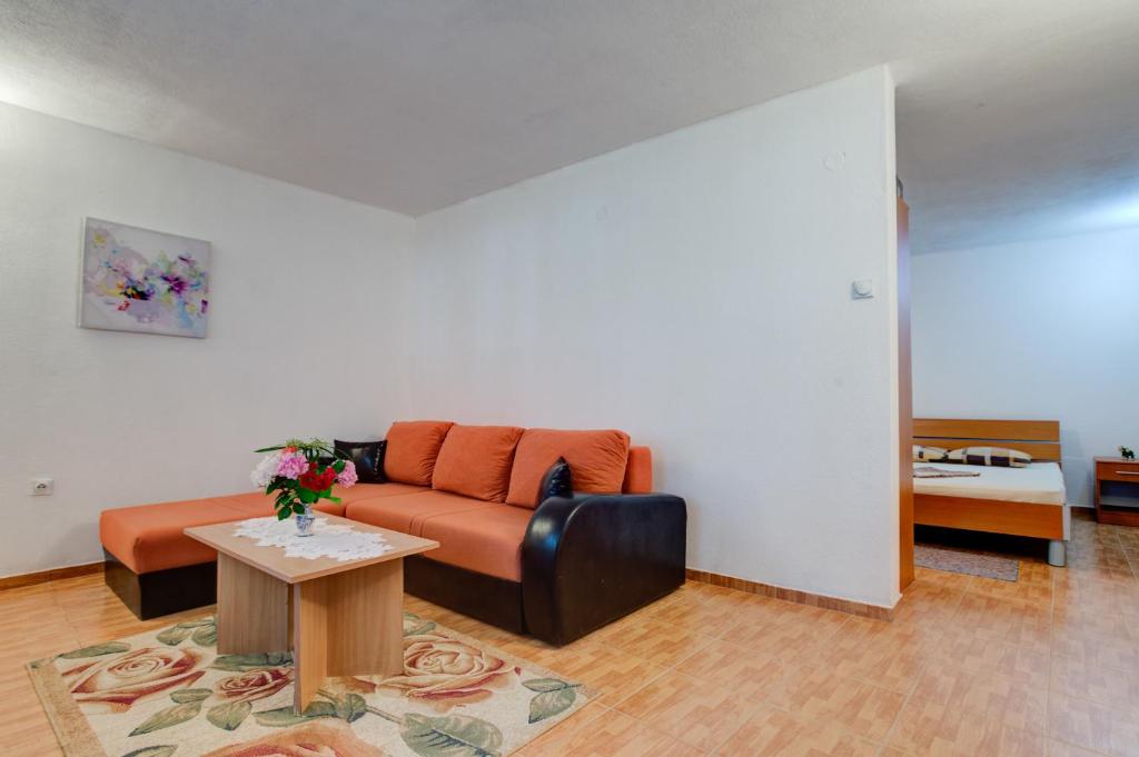Posezení v ubytování Apartments Radost