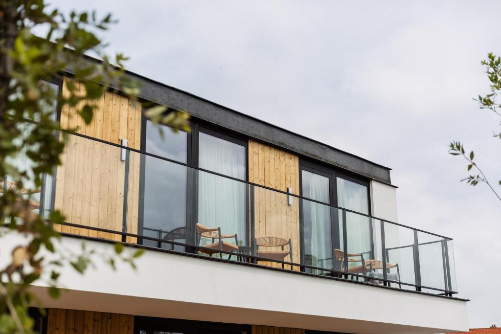 Balkón nebo terasa v ubytování C-Hotels Zeegalm