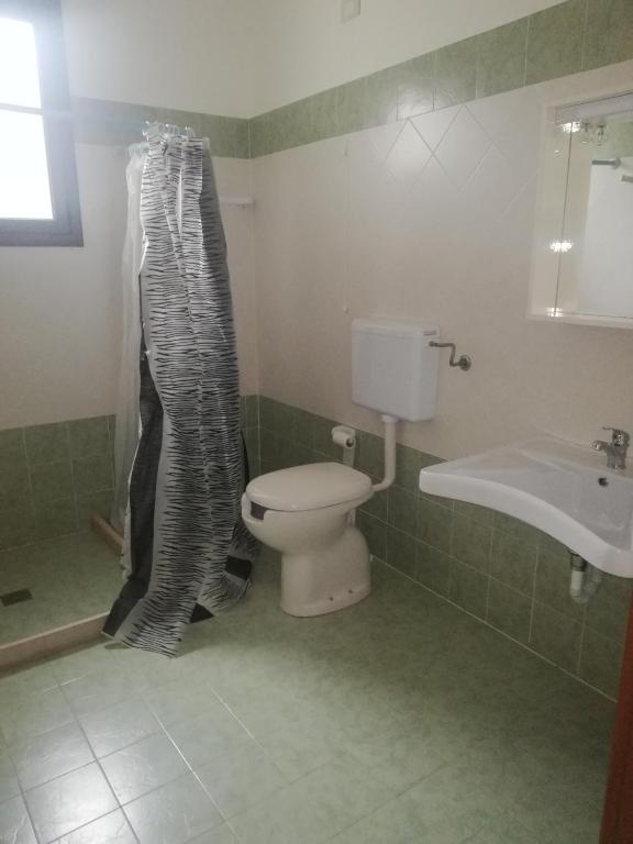 Koupelna v ubytování SOLE&MARE agriturismo solo camere