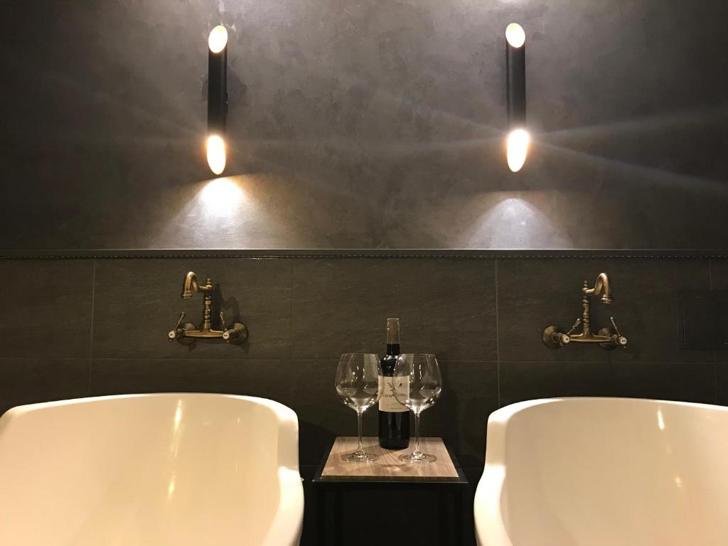 Kupatilo u objektu LH Hotel Dvořák Tábor Congress & Wellness