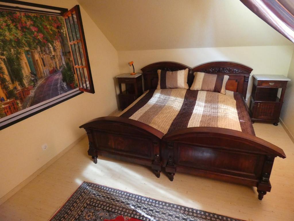 Posteľ alebo postele v izbe v ubytovaní The Boys Apartman