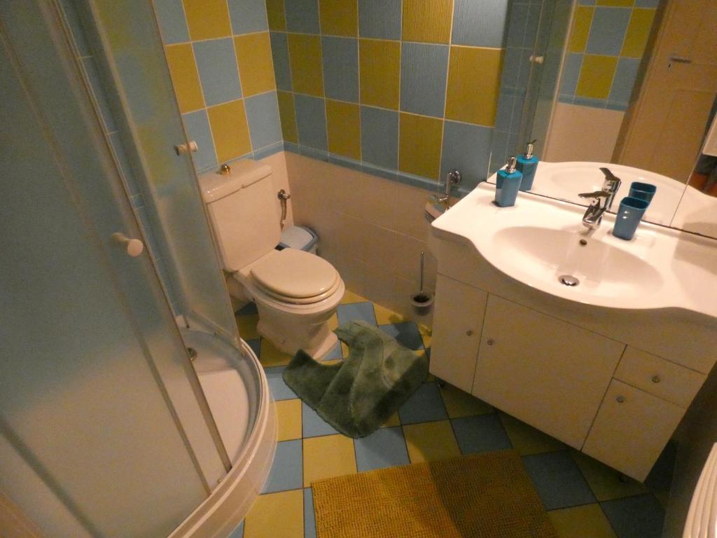 Kúpeľňa v ubytovaní The Boys Apartman