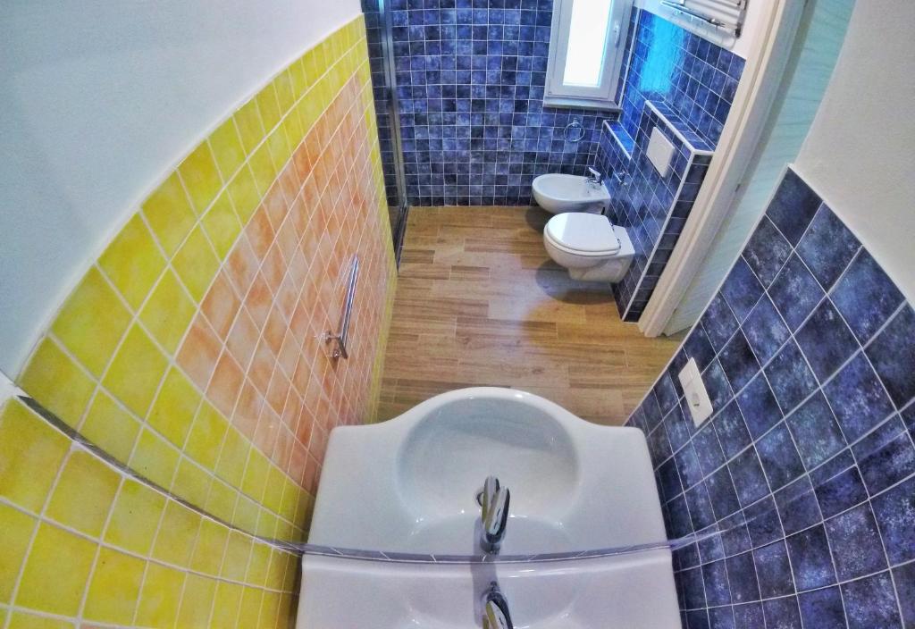 Kúpeľňa v ubytovaní Aramoni B&B