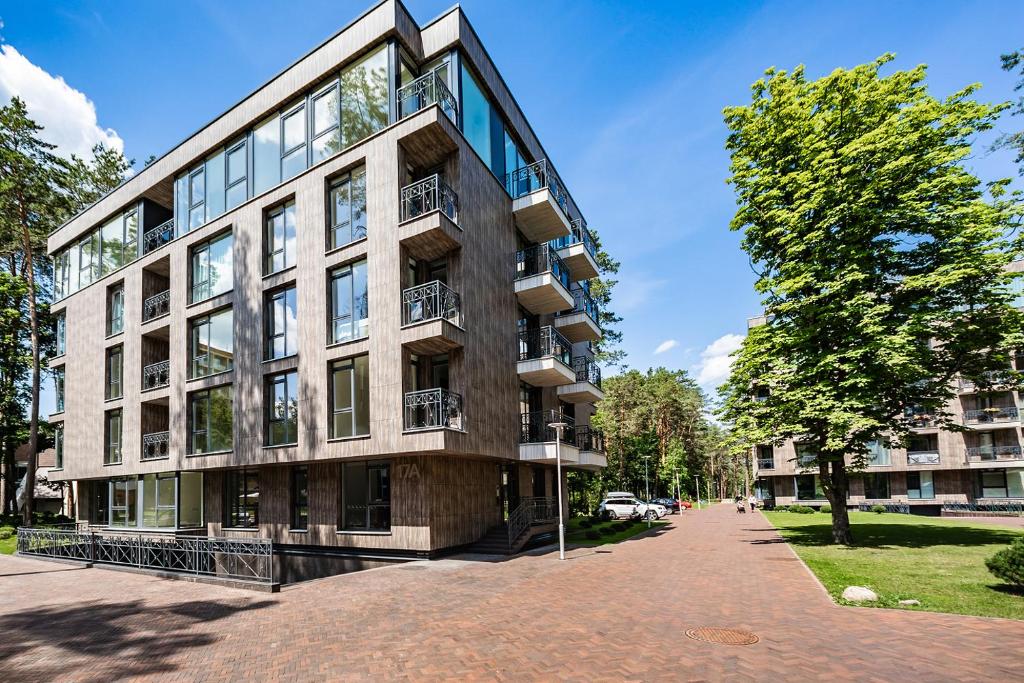 Budova, kde se apartmán nachází
