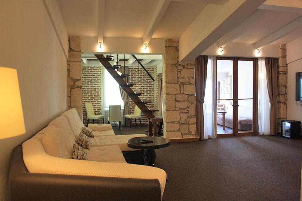 Posezení v ubytování DEM Hotel