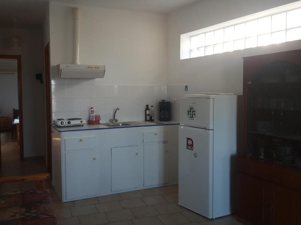 Kuchyň nebo kuchyňský kout v ubytování Appartement avec vue (2 chambres)
