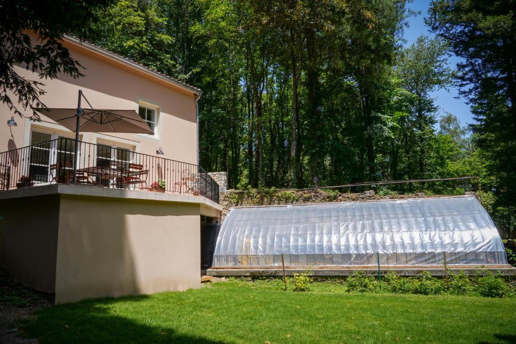Zahrada ubytování Le Clos d'Abrigeon