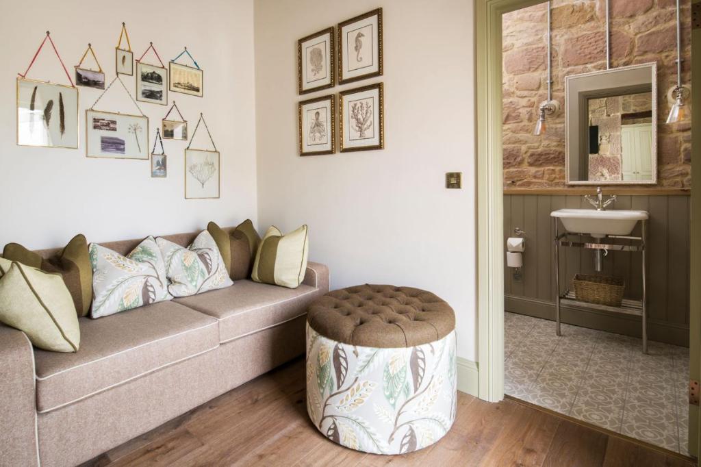 Гостиная зона в Beadnell Towers Hotel