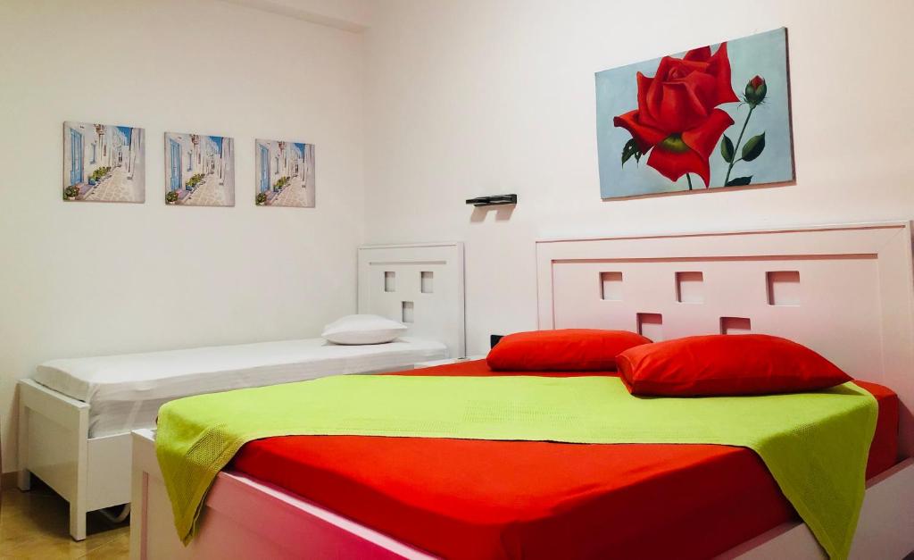 Postel nebo postele na pokoji v ubytování Envi Hotel