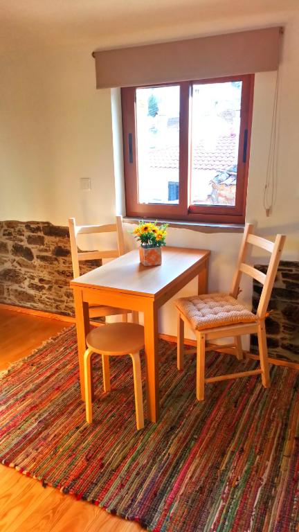 Posezení v ubytování Casas dos Carregais